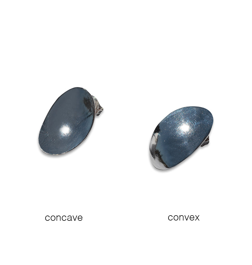 'Concave Convex' Earrings